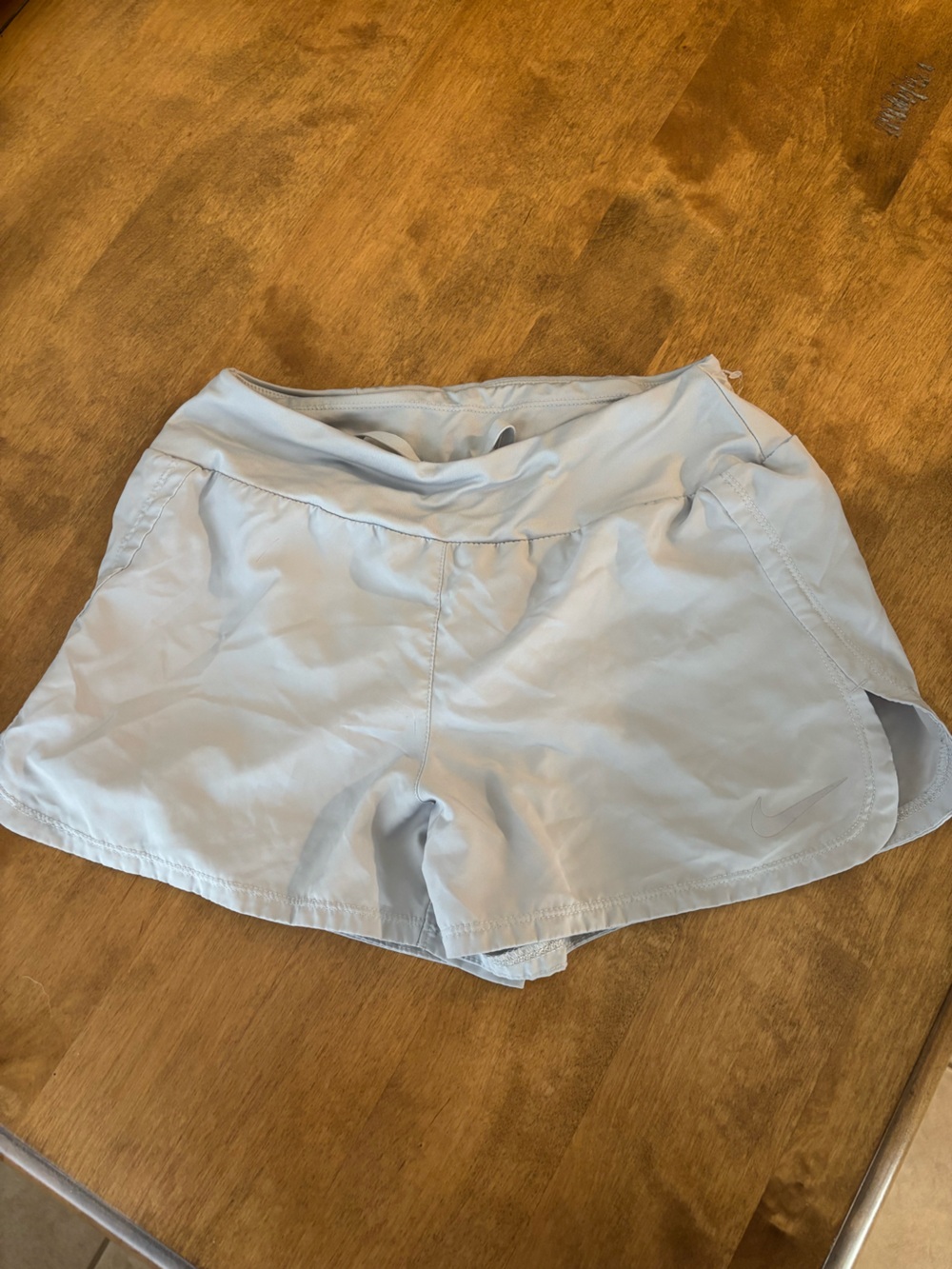 Nike Women's Light Gray Athletic Shorts